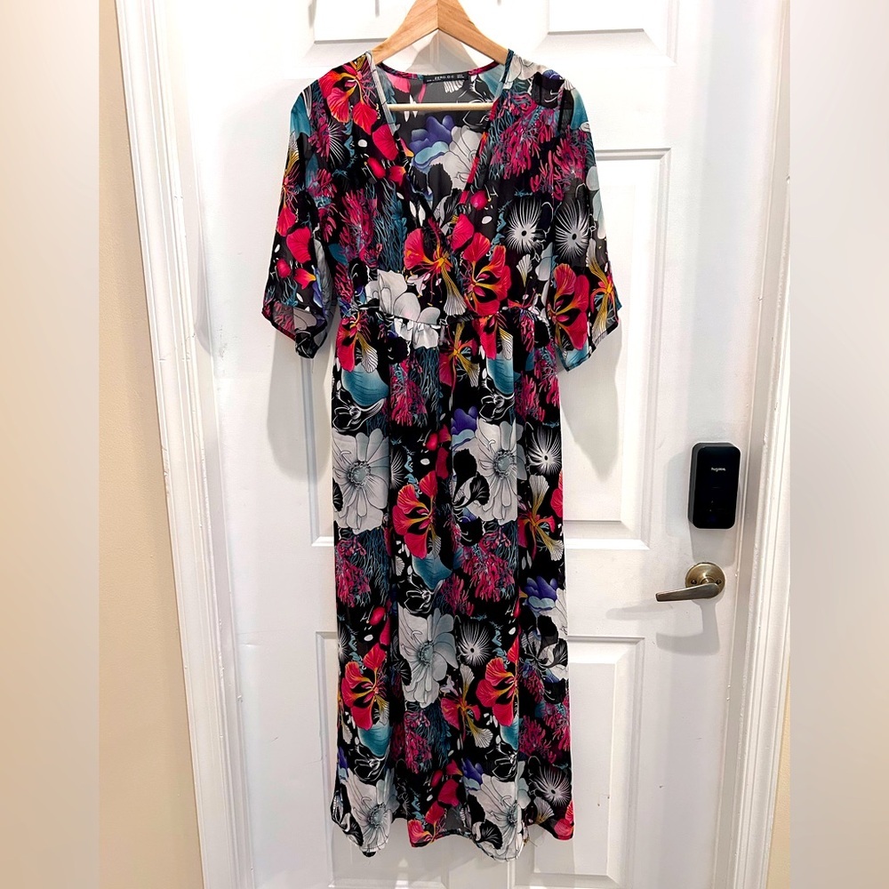 Zero D. C Multicolor Floral Maxi Dress
